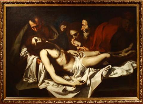 Primera imagen del registro La sepultación de Jesús