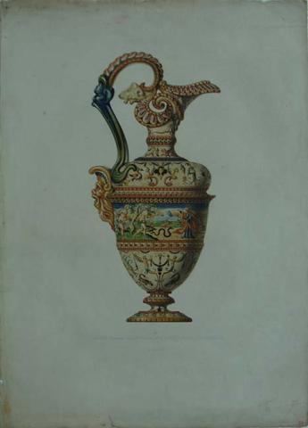 Primera imagen del registro Aiguière (Grotesche) - Collection de Mr. Le Baron Alphonse de Rothschild
