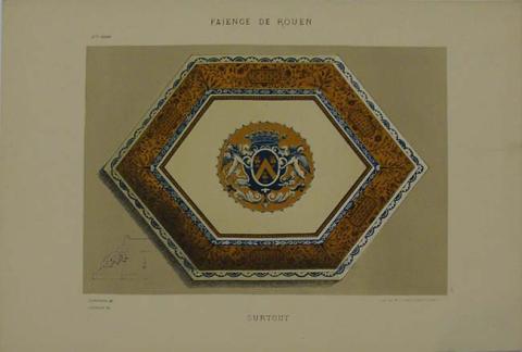 Primera imagen del registro Faïence de Rouen Surtout