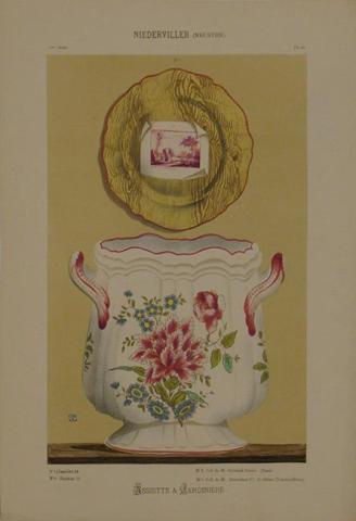 Primera imagen del registro Niederviller Assiette & Jardinière