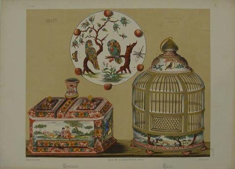 Primera imagen del registro Delft Encrier, Cage