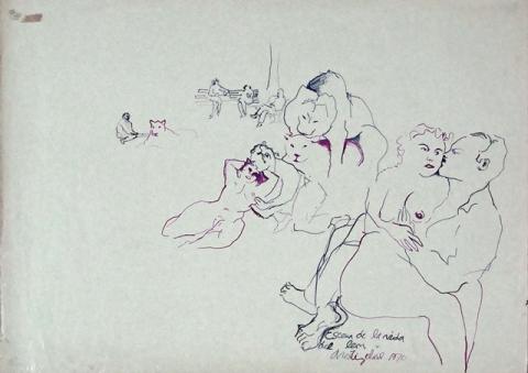 Primera imagen del registro Escena de la Vida del León