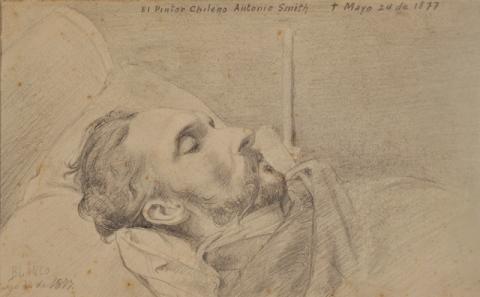 Primera imagen del registro El Pintor chileno Antonio Smith