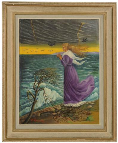 Primera imagen del registro La mujer rezando al mar