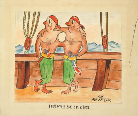 Primera imagen del registro Frères de la Côte