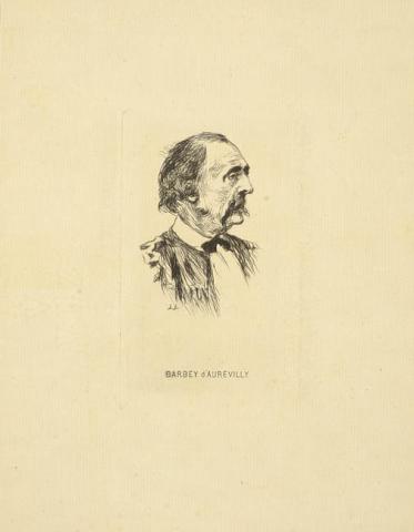 Primera imagen del registro Retrato de Jules Barbey d'Aurevilly
