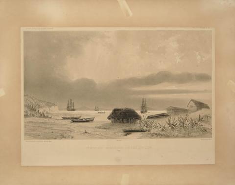 Primera imagen del registro Establissement des baleiniers sur l' Ile Quiriquina Chile