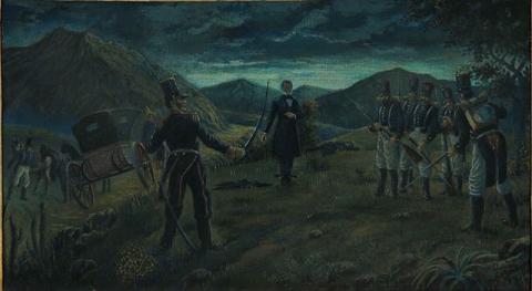 Primera imagen del registro Muerte de Don Diego Portales