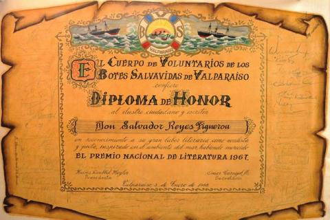 Primera imagen del registro Diploma de Honor