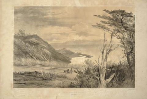 Primera imagen del registro Vue des environs de Port Famine