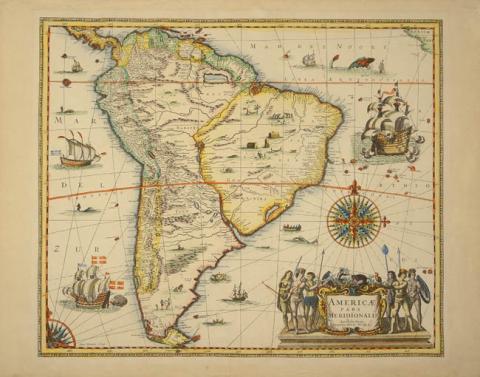 Primera imagen del registro Americae pars meridionalis