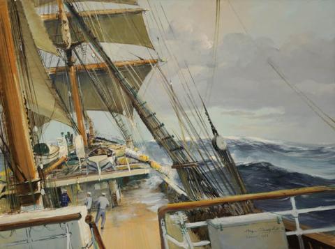 Primera imagen del registro A bord du Sagres