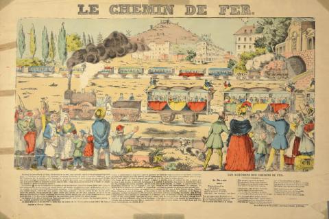 Primera imagen del registro Le chemin de fer