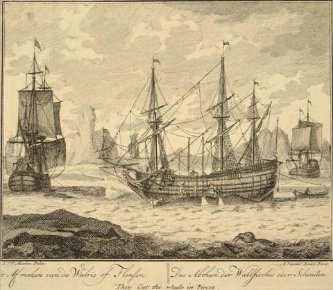 Primera imagen del registro 't Af maken van de Walvis of Flensen.