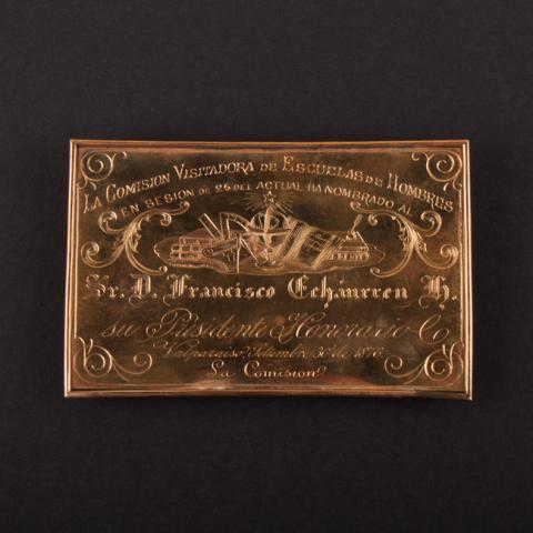 Primera imagen del registro Placa conmemorativa a Francisco Echaurren