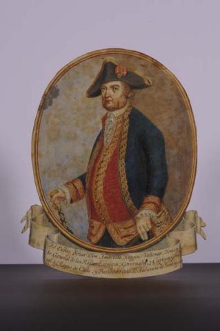 Primera imagen del registro Retrato de Ambrosio O'Higgins Vallenar