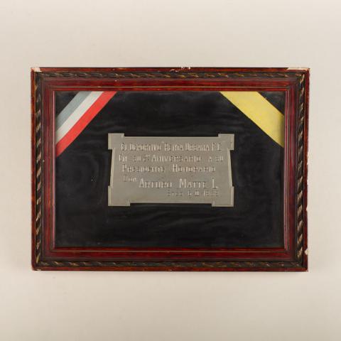 Primera imagen del registro Placa conmemorativa