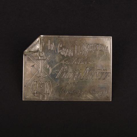 Primera imagen del registro Placa conmemorativa al presidente Pedro Montt la gran Universidad Marítima