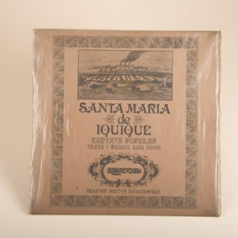 Primera imagen del registro Santa María de Iquique. Cantata popular Texto I