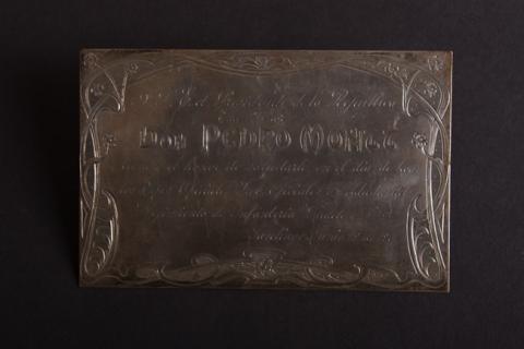 Primera imagen del registro Placa conmemorativa
