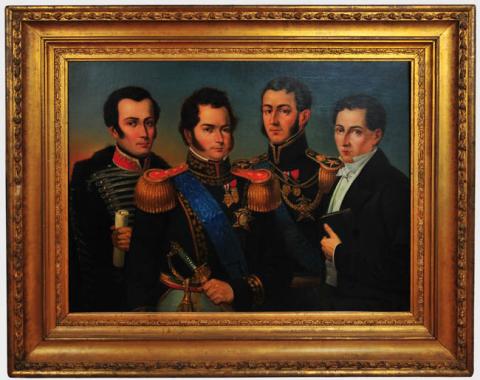 Primera imagen del registro Cuatro Padres de la Patria