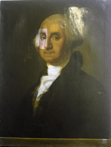 Primera imagen del registro Retrato del General George Washington