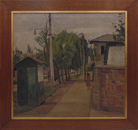 Primera imagen del registro Paisaje, calle de los Tres Antonios