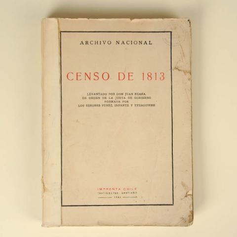 Primera imagen del registro Censo 1813