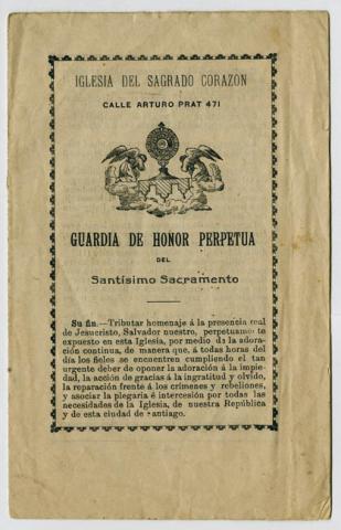 Primera imagen del registro Guardia de Honor Perpetua del Santísimo Sacramento