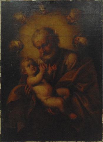 Primera imagen del registro San José y el Niño