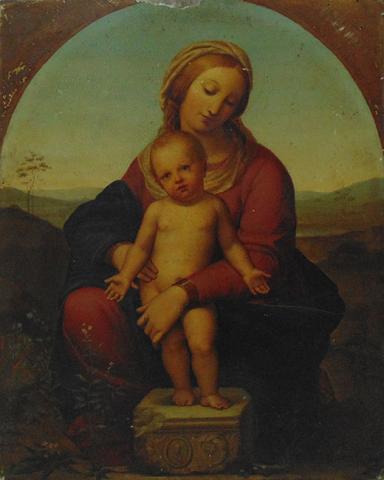 Primera imagen del registro La Virgen con El Niño