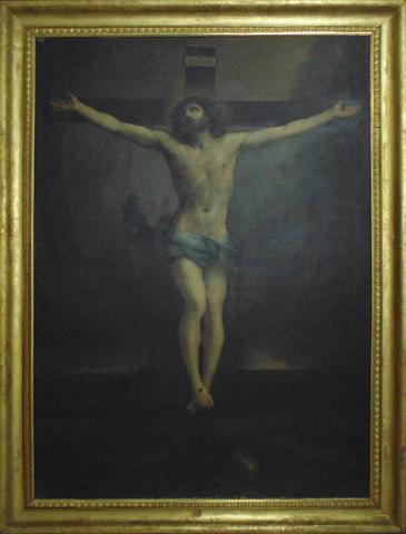 Primera imagen del registro Cristo en la cruz