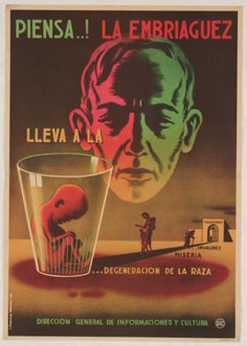 Primera imagen del registro Piensa...! La embriaguez lleva a la degeneración de la raza