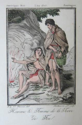 Primera imagen del registro Homme & Femme de la Terre de Feu