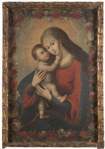 Primera imagen del registro Virgen con el niño