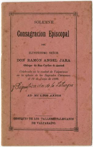 Primera imagen del registro Consagración Episcopal del Ilustrísimo Señor Don Ramón Ángel Jara