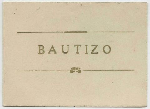 Primera imagen del registro Bautismo de Raúl Duhart Peña