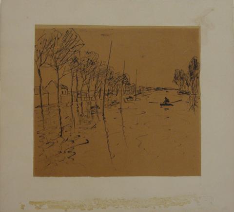 Primera imagen del registro La inundación en Francia en 1910