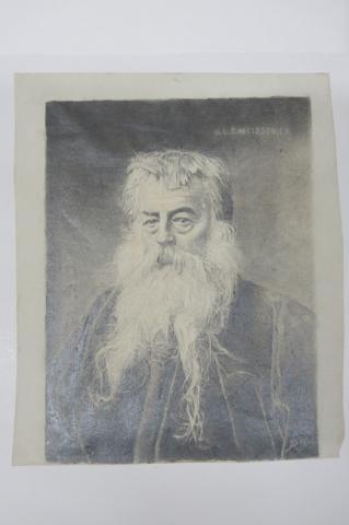 Primera imagen del registro Retrato de Don Juan Luis Ernesto Meissonier