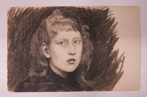 Primera imagen del registro Retrato de niña
