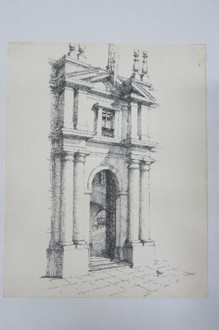 Primera imagen del registro Frontis del Palacio de La Moneda