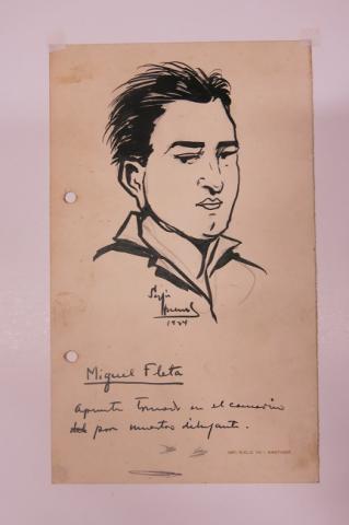 Primera imagen del registro Retrato de Miguel Fleta