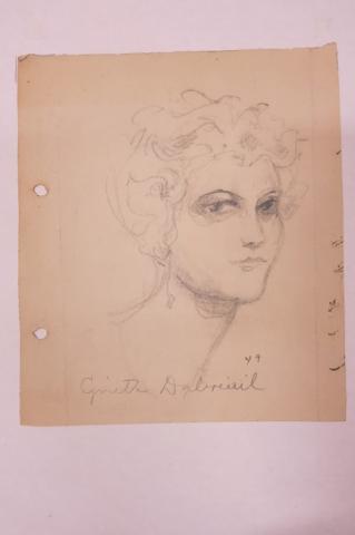 Primera imagen del registro Retrato de Ginette Dabreiul