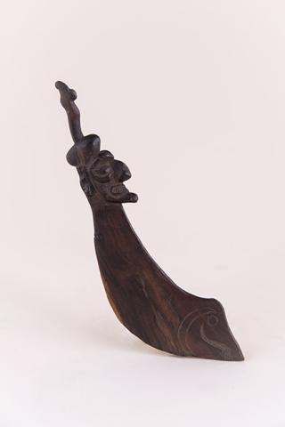 Primera imagen del registro Hoe (Rapa Nui)