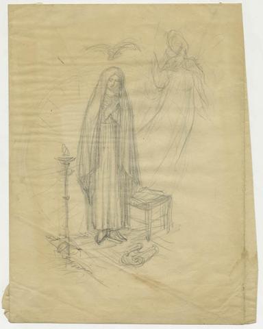Primera imagen del registro Virgen orante