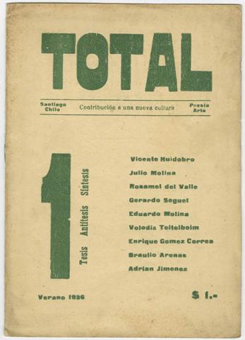 Primera imagen del registro Revista Total N°1