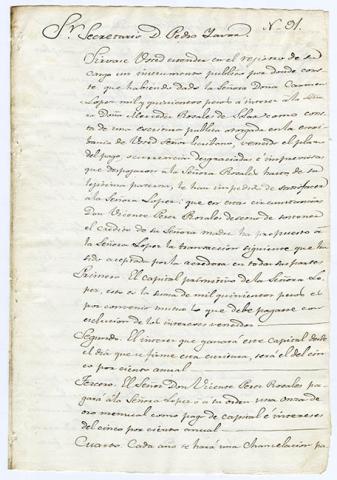 Primera imagen del registro Carta de renegociación de deuda