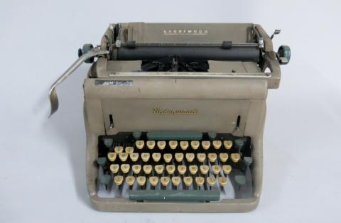 Primera imagen del registro Máquina de escribir