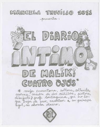 Primera imagen del registro Diarion íntimo de Maliki 4 Ojos