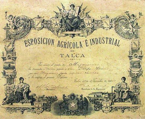 Primera imagen del registro Diploma a Felipe Kaiser